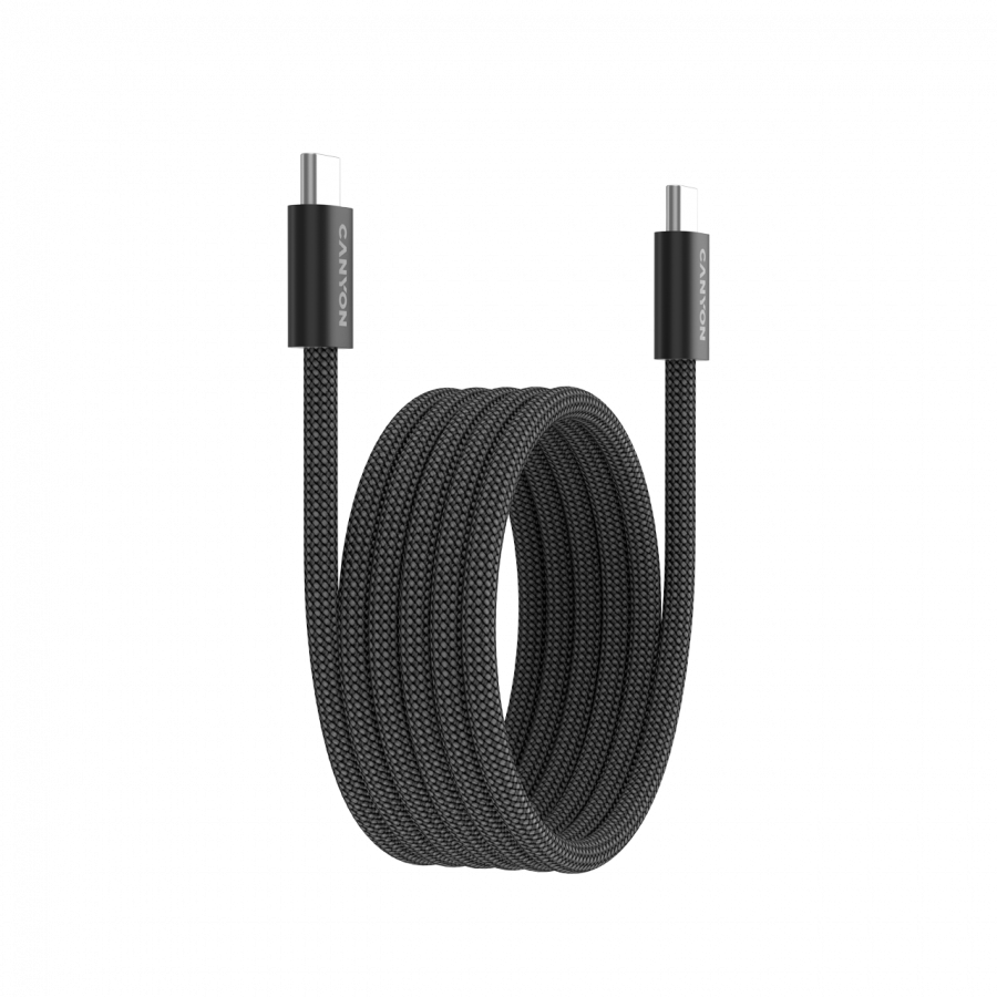 Canyon USB-C to USB-C 60W 1M - Black