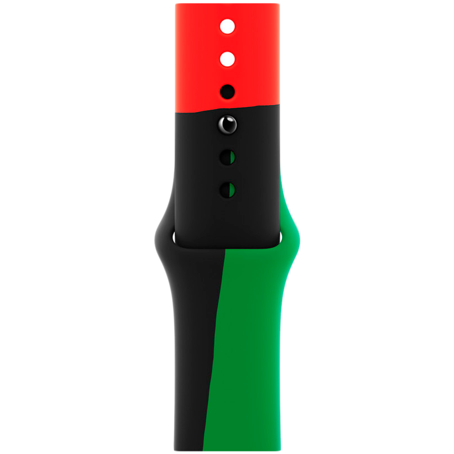 Apple Watch Sport Band – Black Unity M/L 38/40/41mm