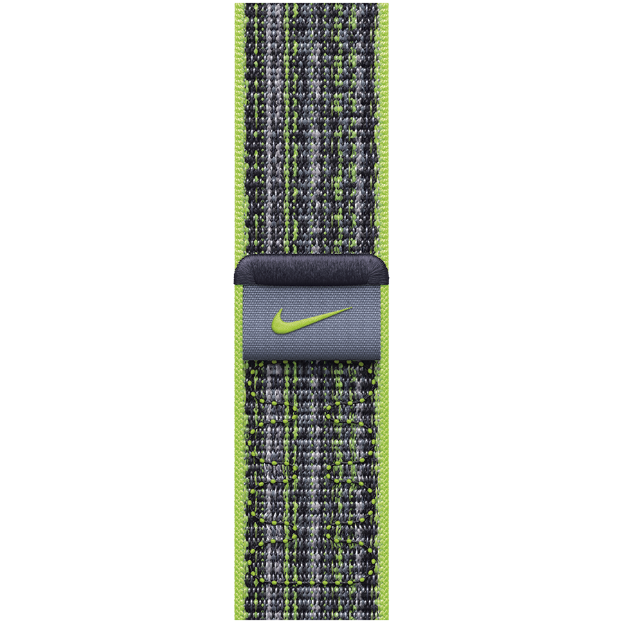 Apple Watch Nike Sport Loop Bright Green/Blue 38/40/41mm