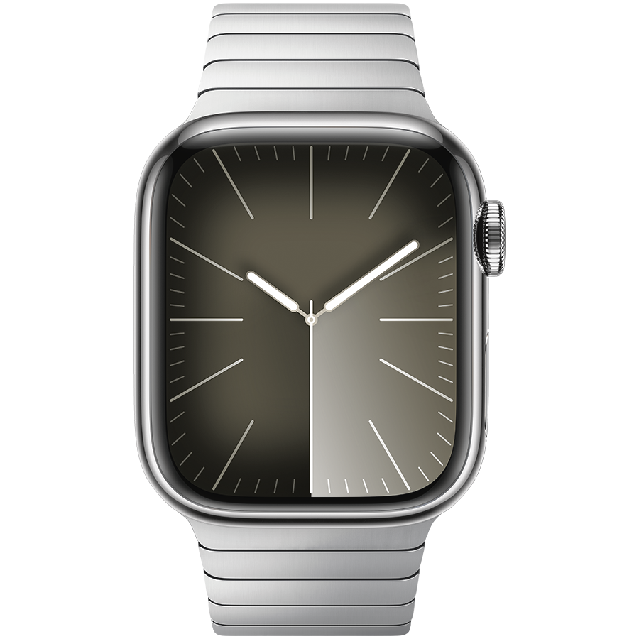 Apple Watch Link Bracelet – Silver Stainless Steel 38/40/41mm