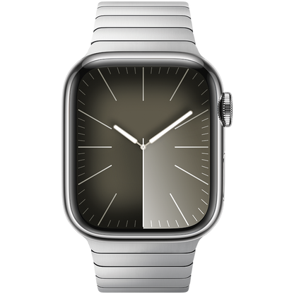 Apple Watch Link Bracelet – Silver Stainless Steel 38/40/41mm