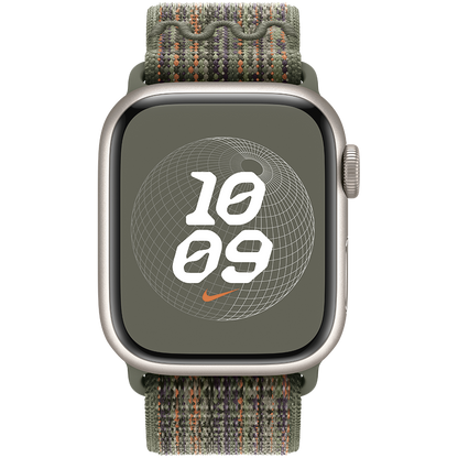 Apple Watch Nike Sport Loop Sequoia/Orange 38/40/41mm