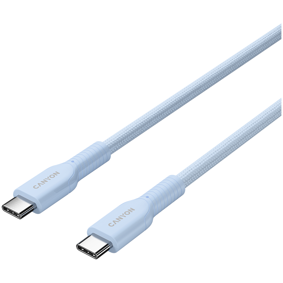 Canyon USB-C to USB-C 60W 1M - Light Blue