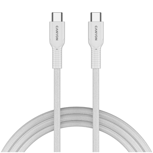 Canyon USB-C to USB-C 60W 1M - White