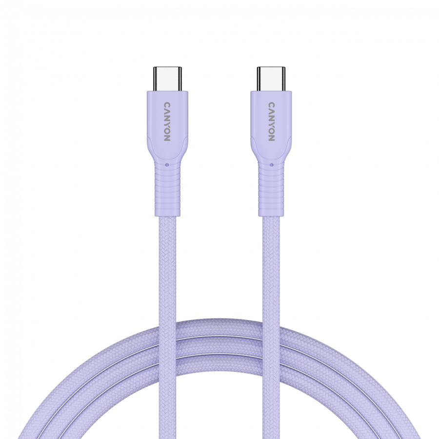Canyon USB-C to USB-C 60W 1M - Purple