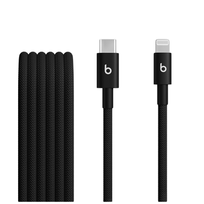 Beats USB-C to Lightning Woven Cable (1.5 m) - Bolt Black