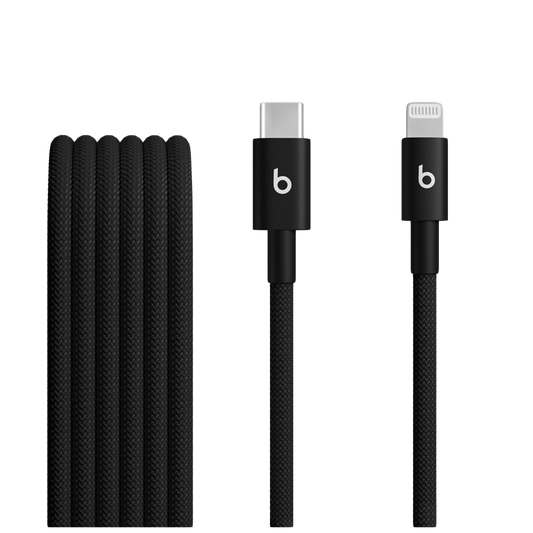 Beats USB-C to Lightning Woven Cable (1.5 m) - Bolt Black