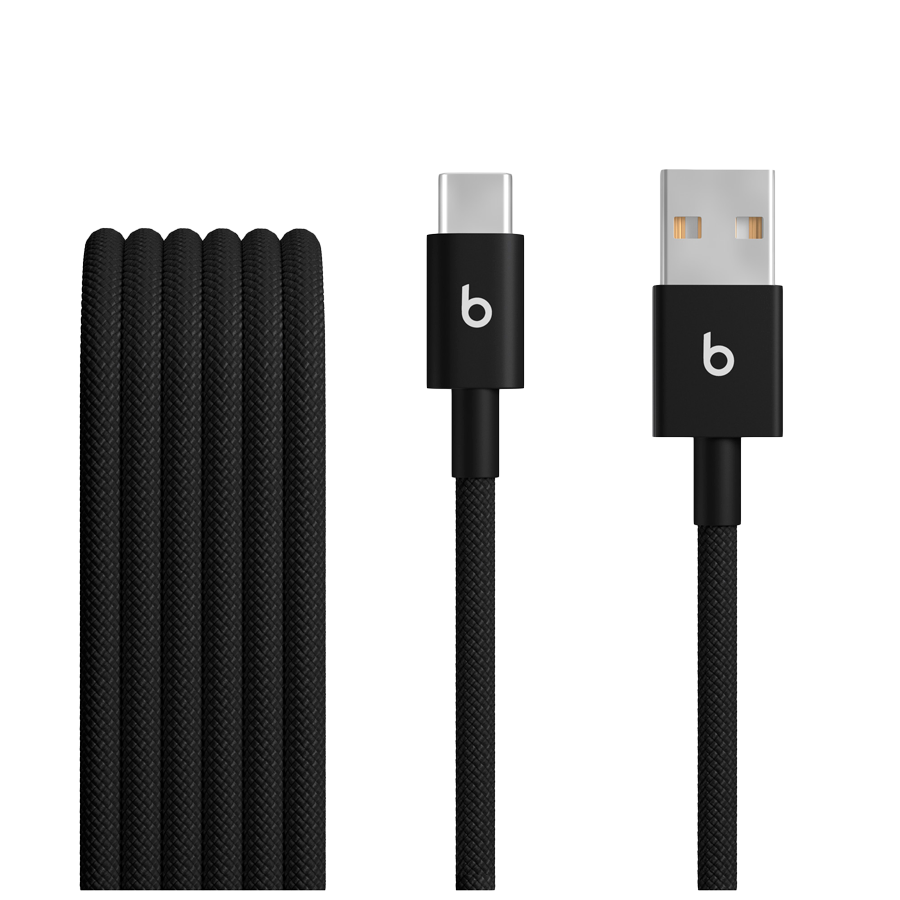 Beats USB-A to USB-C Woven Cable (1.5m) - Bolt Black
