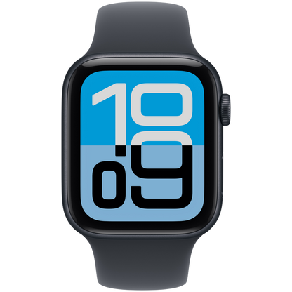 Apple Watch SE 3 GPS + Cellular 44mm - Midnight with Midnight Sport Band S/M