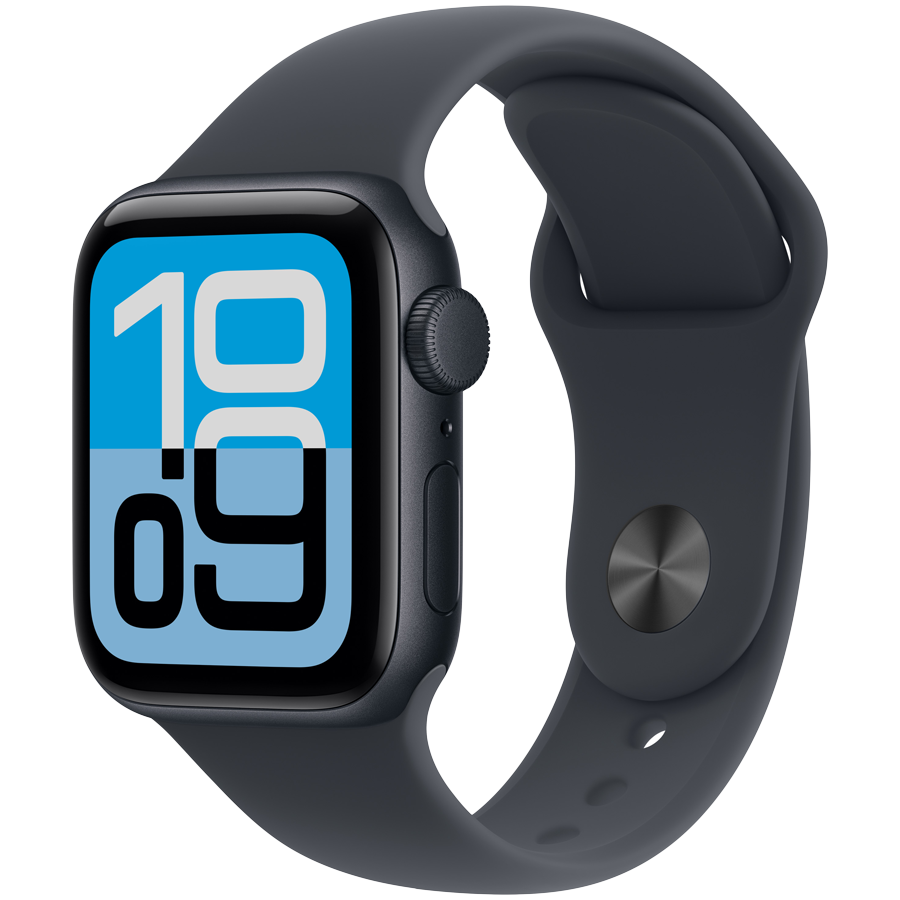 Apple Watch SE 3 GPS 40mm - Midnight Aluminium with Midnight Sport Band S/M