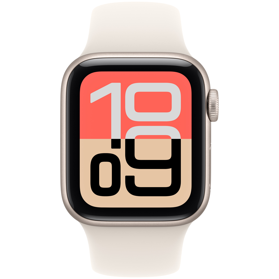 Apple Watch SE 3 GPS 40mm - Starlight with Starlight Sport Band M/L