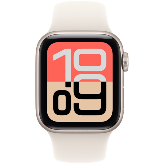 Apple Watch SE 3 GPS 40mm - Starlight with Starlight Sport Band M/L