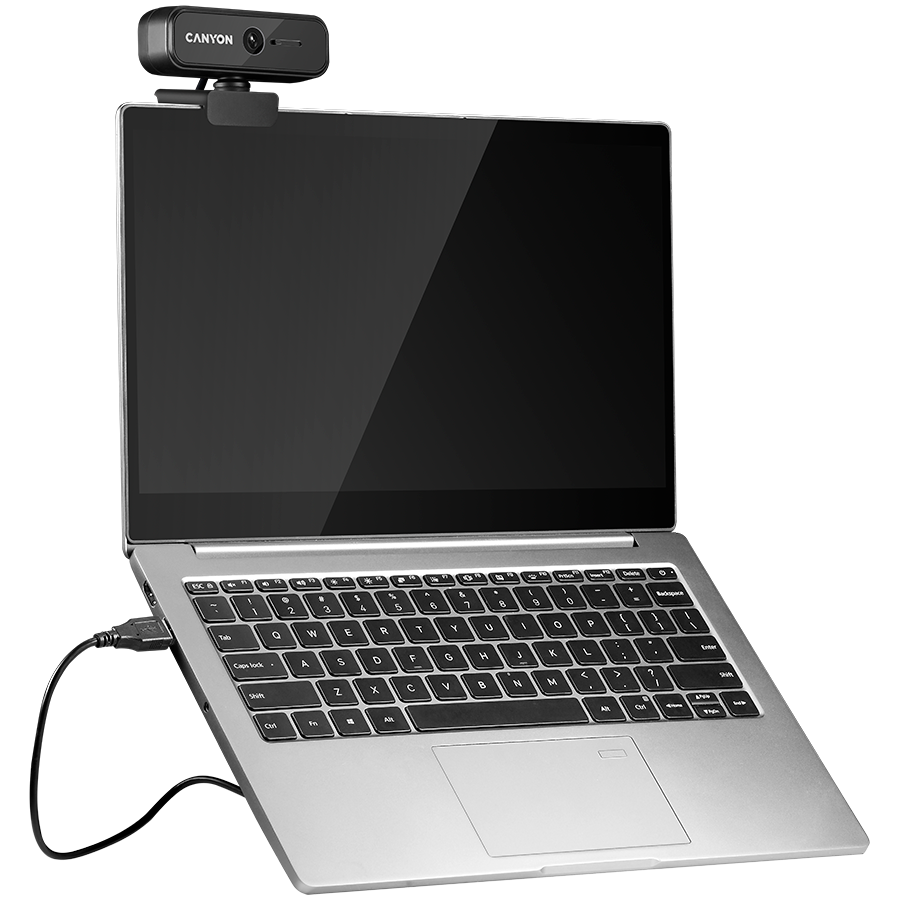 Canyon C2 HD 720P Webcam - Black