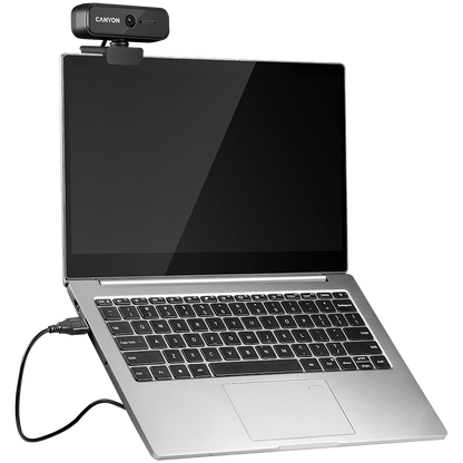 Canyon C2 HD 720P Webcam - Black