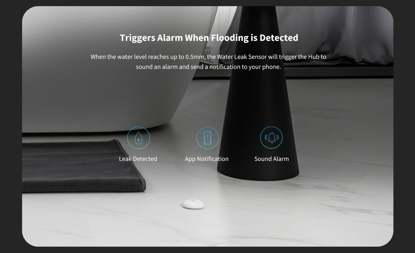 Aqara Water Leak Sensor T1 - Aqara Hub Required