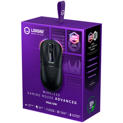 Lorgar Wireless Gaming Mouse Advanced MSA10W