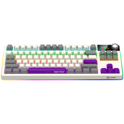 Lorgar Wireless Gaming Keyboard KBP70TKLW - Beige
