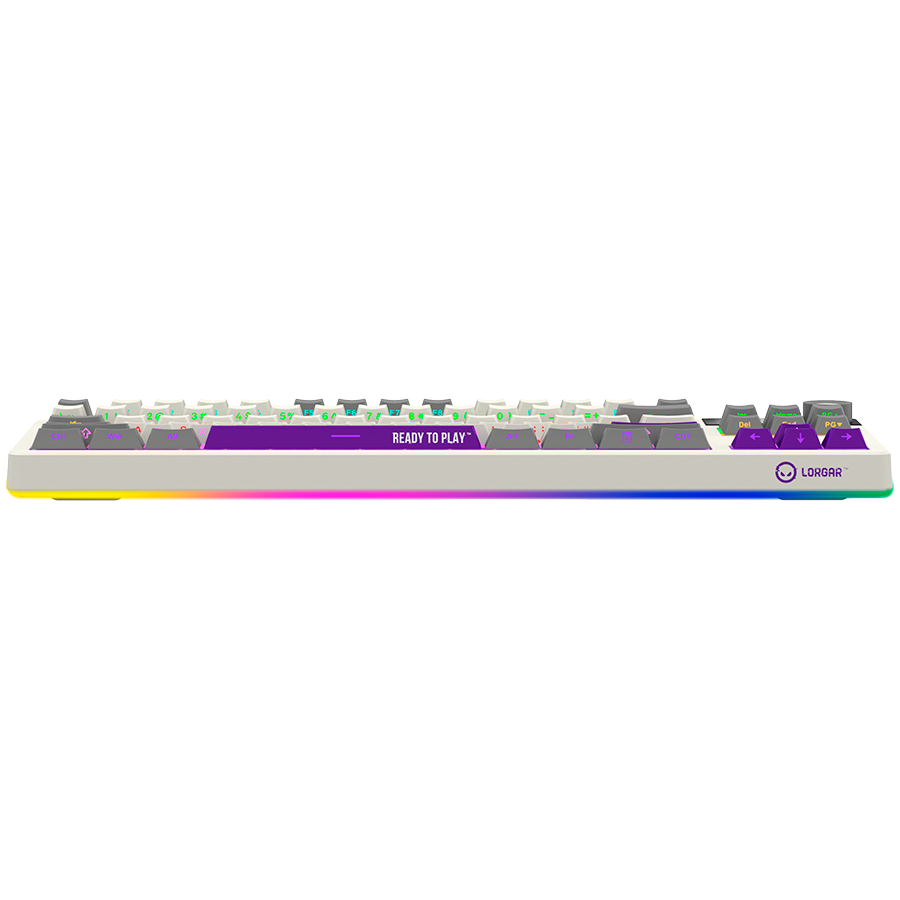 Lorgar Wireless Gaming Keyboard KBP70TKLW - Beige