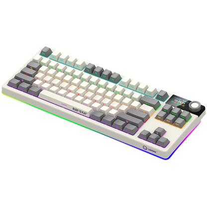Lorgar Wireless Gaming Keyboard KBP70TKLW - Beige