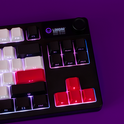 Lorgar Wireless Gaming Keyboard KBP70TKLW - Beige