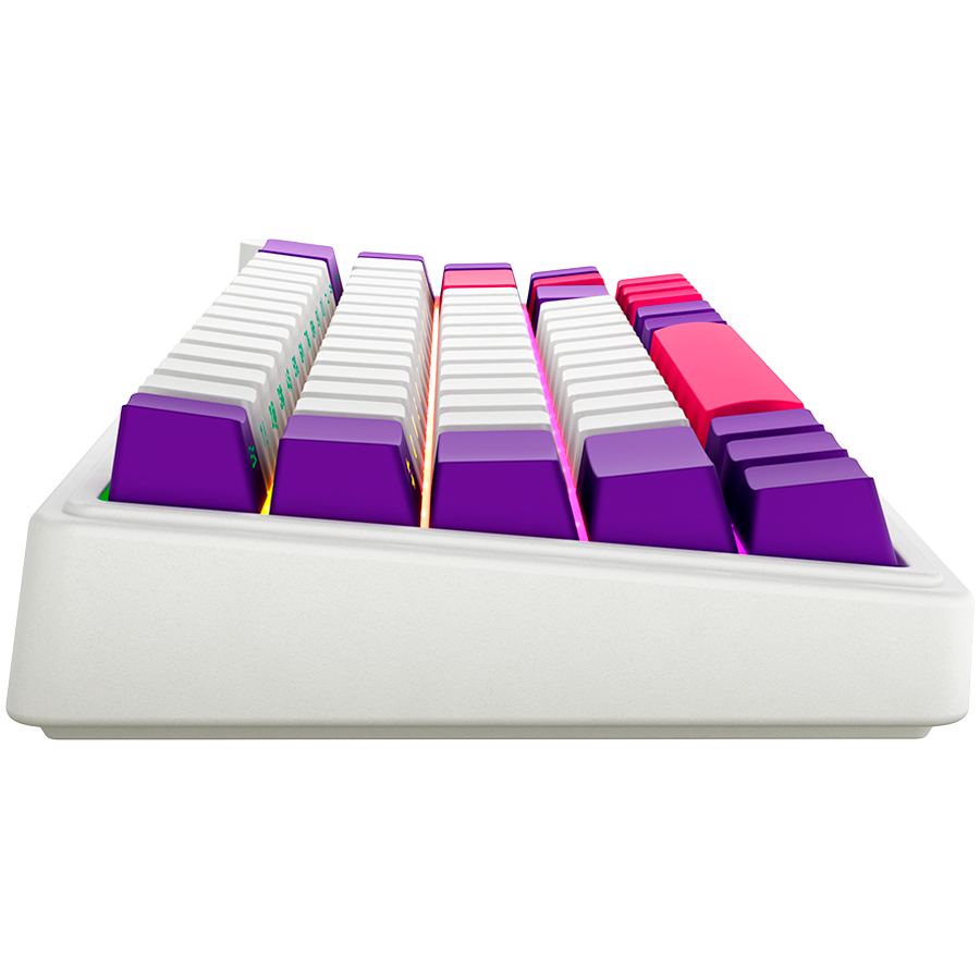 Lorgar Wireless Gaming Keyboard KBP70MW - White