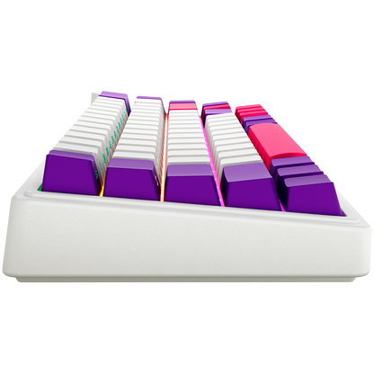 Lorgar Wireless Gaming Keyboard KBP70MW - White
