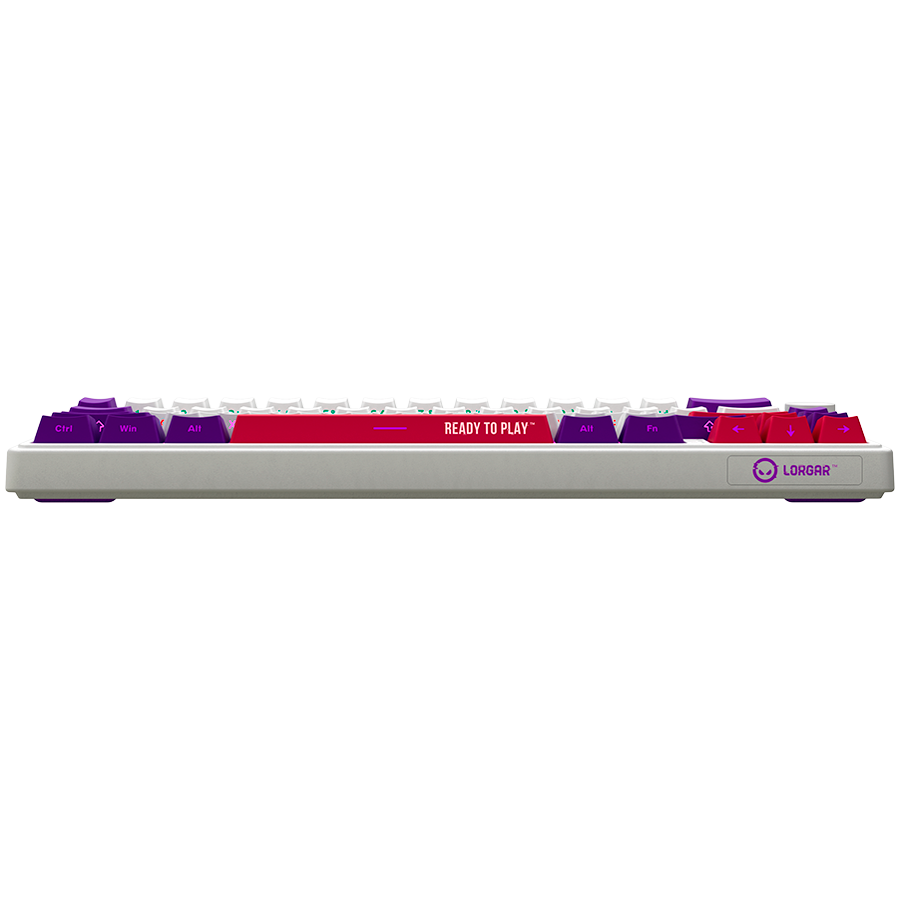 Lorgar Wireless Gaming Keyboard KBP70MW - White