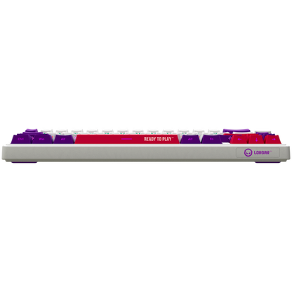 Lorgar Wireless Gaming Keyboard KBP70MW - White