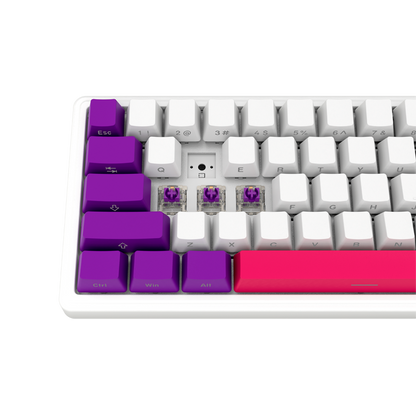 Lorgar Wireless Gaming Keyboard KBP70MW - White