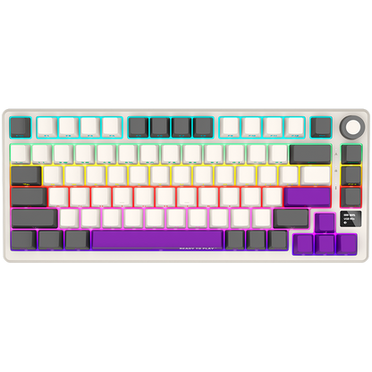 Lorgar Wireless Gaming Keyboard KBP7075W - Beige
