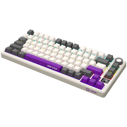 Lorgar Wireless Gaming Keyboard KBP7075W - Beige