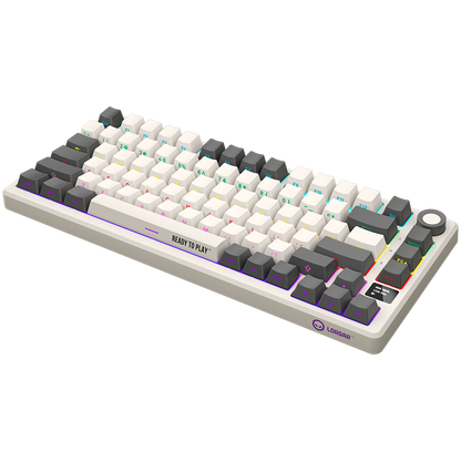 Lorgar Wireless Gaming Keyboard KBP7075W - Beige