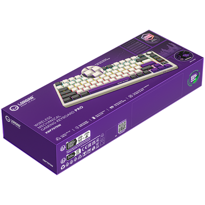 Lorgar Wireless Gaming Keyboard KBP7075W - Beige