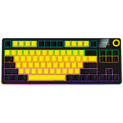 Lorgar Wireless Gaming Keyboard KBP70TKLW