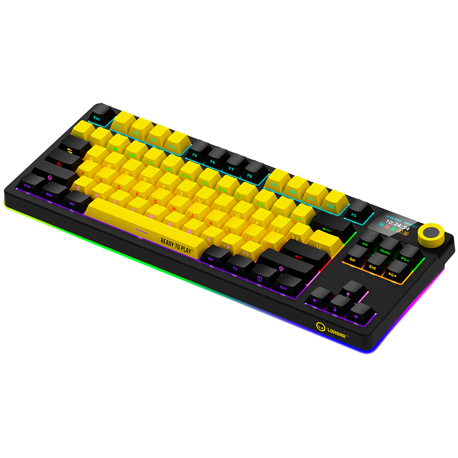 Lorgar Wireless Gaming Keyboard KBP70TKLW