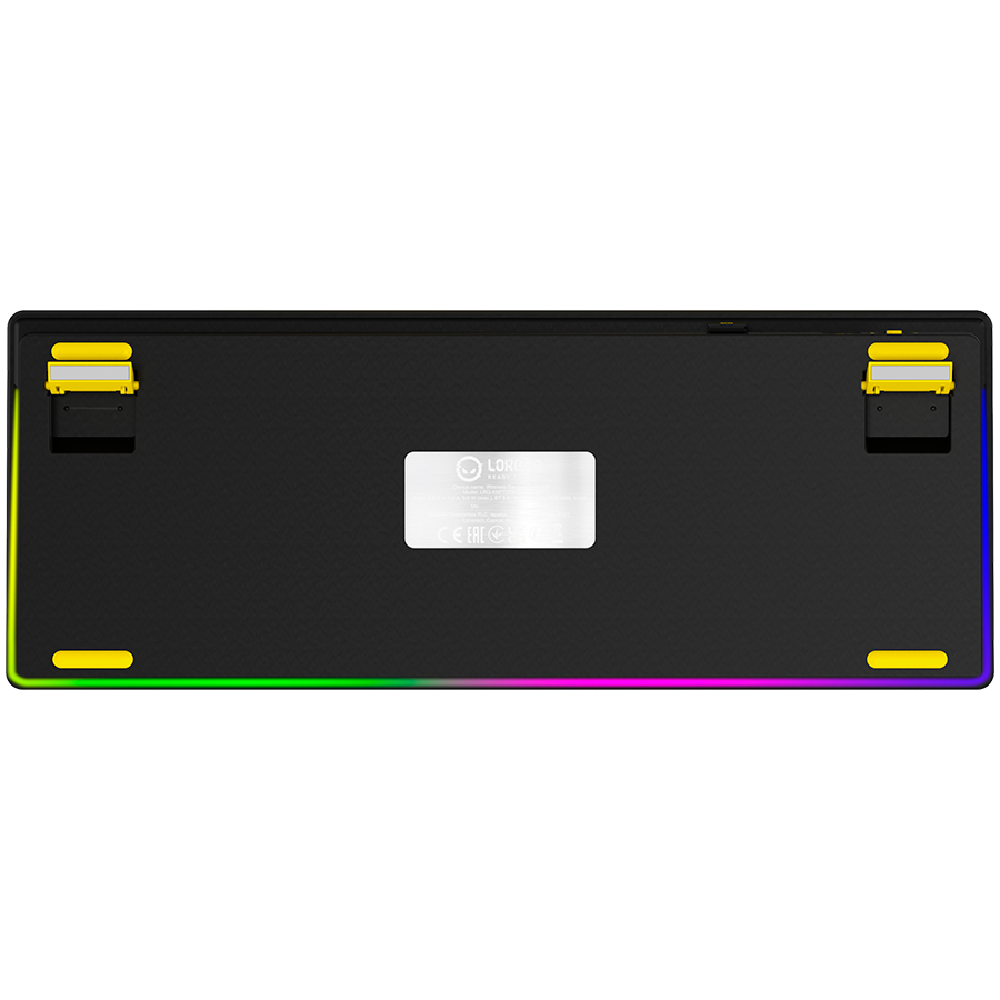 Lorgar Wireless Gaming Keyboard KBP70TKLW