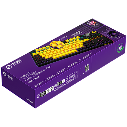 Lorgar Wireless Gaming Keyboard KBP70TKLW