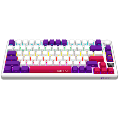 Lorgar Wireless Gaming Keyboard KBP7075W - White