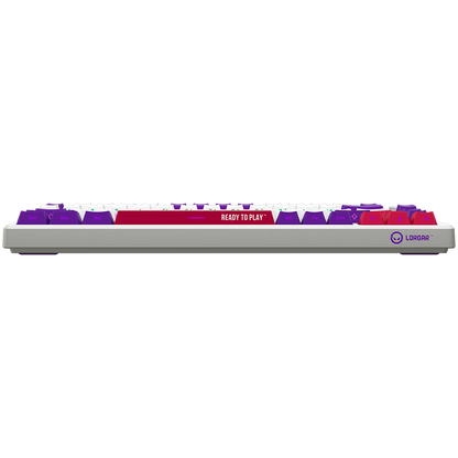 Lorgar Wireless Gaming Keyboard KBP7075W - White