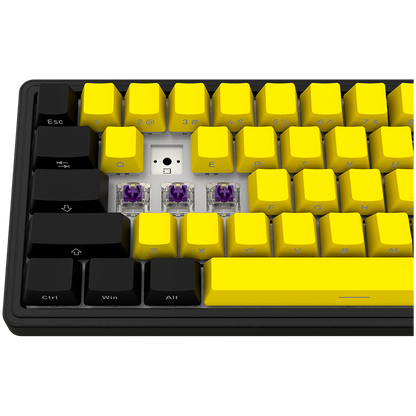 Lorgar Wireless Gaming Keyboard KBP70MW - Black/Yellow
