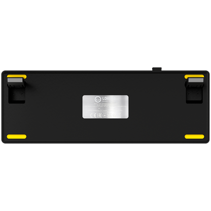 Lorgar Wireless Gaming Keyboard KBP70MW - Black/Yellow
