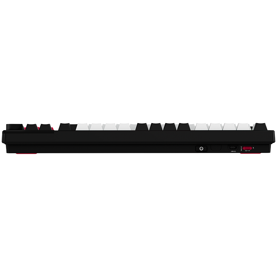 Lorgar Wireless Gaming Keyboard KBP70TKLW - Black/Red