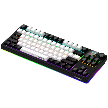 Lorgar Wireless Gaming Keyboard KBP70TKLW - Black/Red
