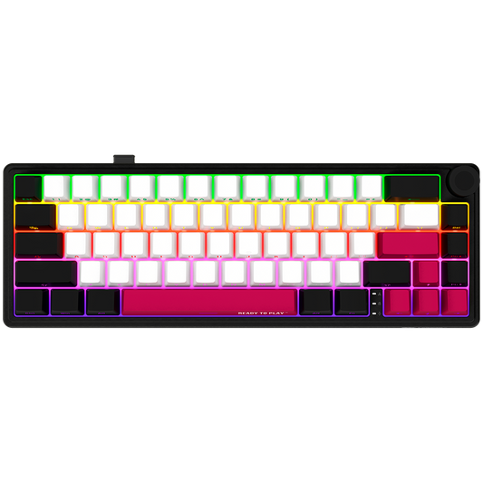 Lorgar Wireless Gaming Keyboard KBP70MW - Black