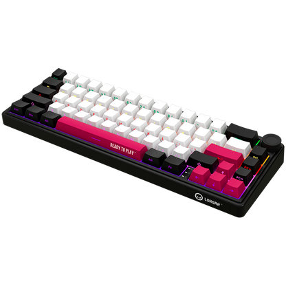 Lorgar Wireless Gaming Keyboard KBP70MW - Black