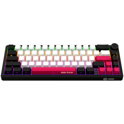Lorgar Wireless Gaming Keyboard KBP70MW - Black