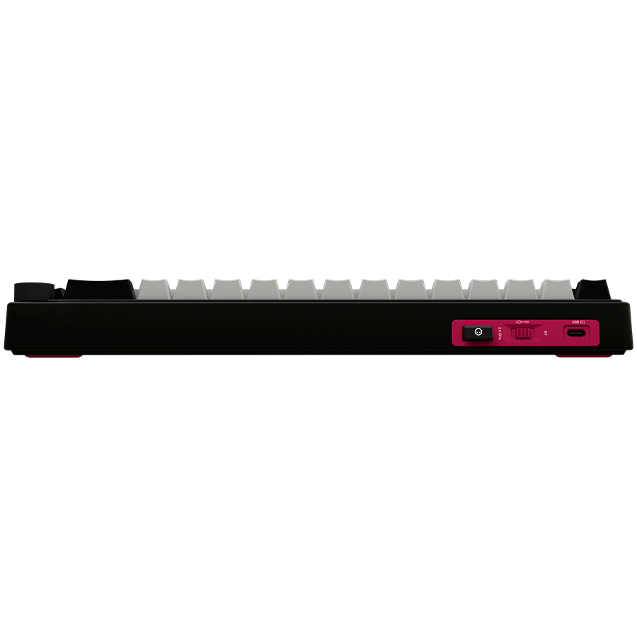 Lorgar Wireless Gaming Keyboard KBP70MW - Black