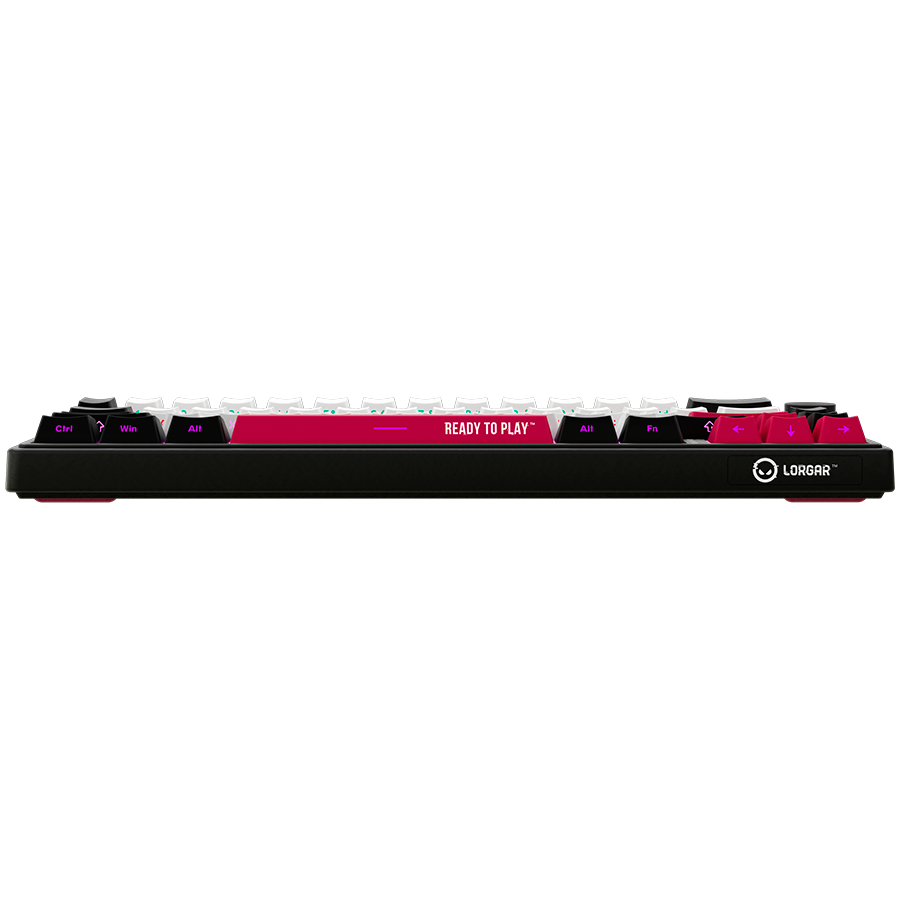 Lorgar Wireless Gaming Keyboard KBP70MW - Black
