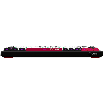 Lorgar Wireless Gaming Keyboard KBP7075W - Black/Red