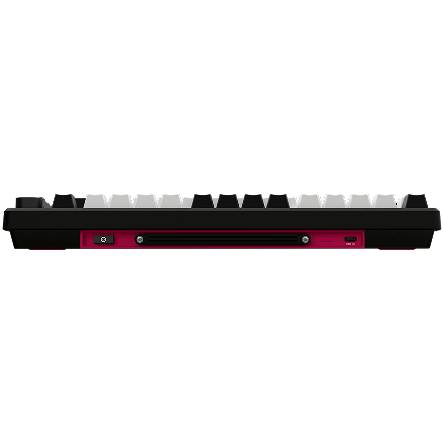 Lorgar Wireless Gaming Keyboard KBP7075W - Black/Red